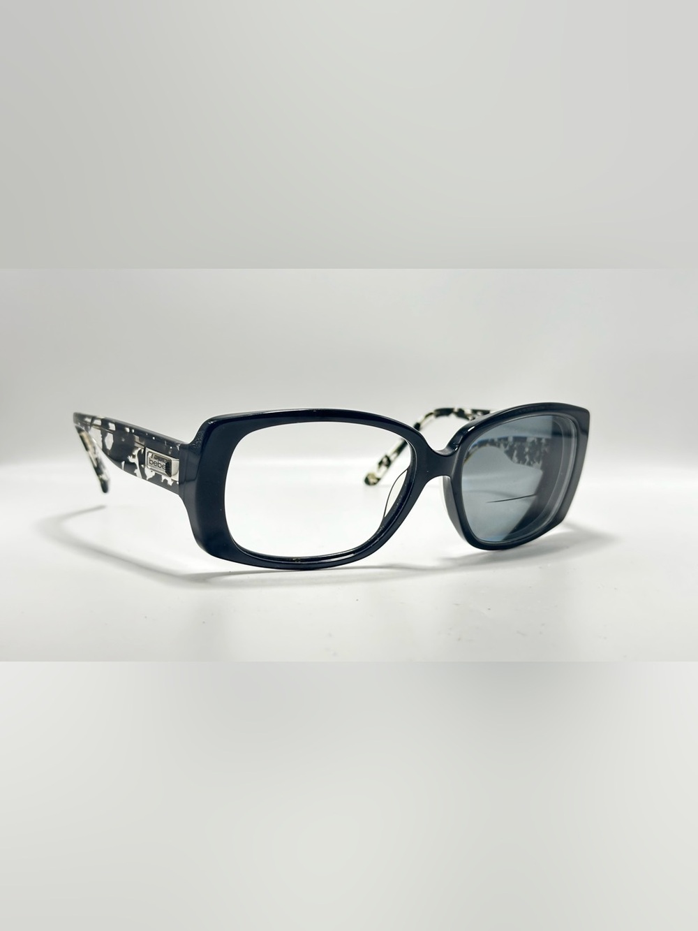 Bebe BB7087 Black Oval Sunglasses Frames Only